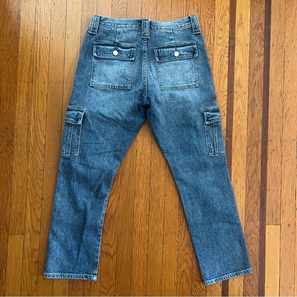 NEW KanCan high rise cargo slim cropped  jeans denim 5 26 style KC7843D